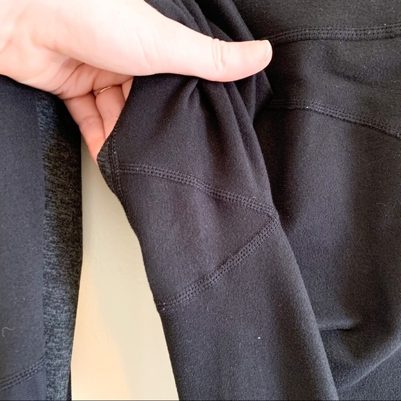 Zella Colorblock Gray Blue Mesh Athletic‎ Workout Leggings Size XS - Picture 9 of 10